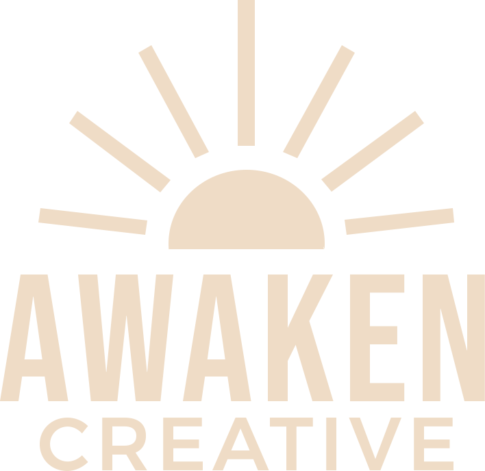 Awaken Creative Logo - Off White